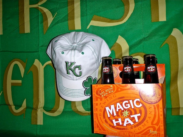 Mark Warburton's Magic Hat Beer & Irish Republic Easter Rising Flag