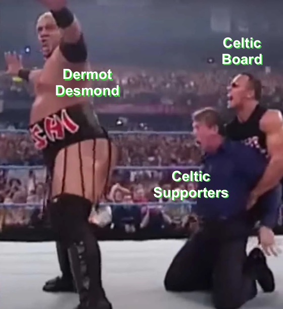 Celtic AGM 2025: Dermot Desmond and Board give supporters The Stinkface.